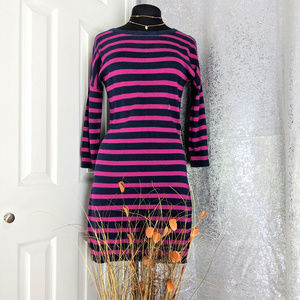🆕 Express Striped Long Sleeves dress Sz M